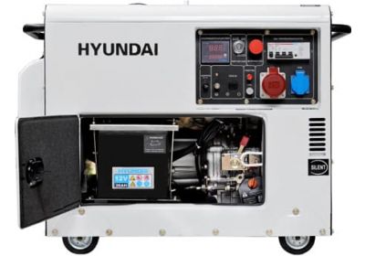 Дизельный генератор HYUNDAI DHY 8000SE-3